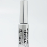 Гель для дизайна LED/UV 8мл черн накл QF