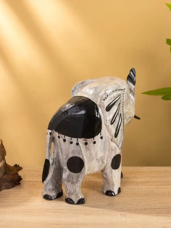 Сувенир "Слоник на прогулке" дерево 11х25х25 см