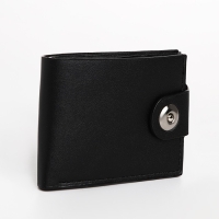 Портмоне мужское на магните, цвет чёрный Портмоне мужское на магните, цвет чёрный