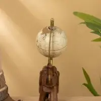 Глобус сувенирный, 11&times;8&times;21 см, подставка дерево