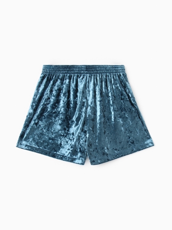 Шорты женские KAFTAN Velvet р. 40-42, синий