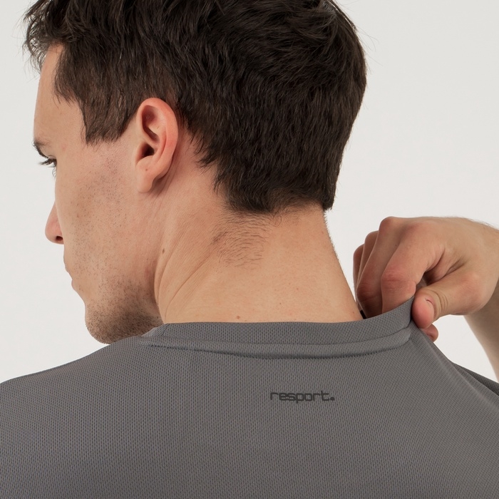 Футболка мужская Resport, р. 50, цвет серый, базовая