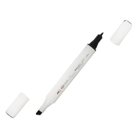 Маркер художественный, ЗХК "Сонет" TWIN, двусторонний: пулевидная/скошенная, спиртовая основа, чёрный, 164125-120 Маркер художественный, ЗХК "Сонет" TWIN, двусторонний: пулевидная/скошенная, спиртовая основа, чёрный, 164125-120