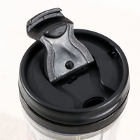 Новогодний подарочный набор косметики &laquo;На удачу&raquo;, гель для душа во флаконе виски 250 мл и термостакан 250 мл, Новый Год