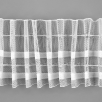 Шторная лента 60мм×50±1м фиксированная сборка органза 2 шнура Шторная лента 60мм×50±1м фиксированная сборка органза 2 шнура