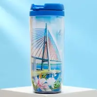 Термостакан со вставкой &laquo;Владивосток. Корабль&raquo;, 350 мл