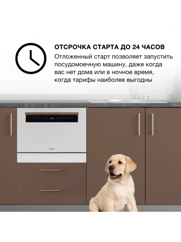 Посудомоечная машина DT304 белый (компактная)