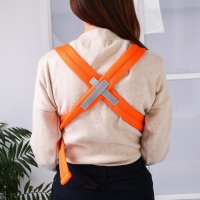 Рюкзак-кенгуру для малыша &laquo;Зайка&raquo;, от 3 до 10 кг, оранжевый, Крошка Я