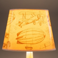 Абажур "Ретро" Е14 бежевый  20х20х15 см