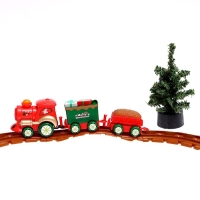 Железная дорога «Новогодний поезд», работает от батареек Железная дорога «Новогодний поезд», работает от батареек