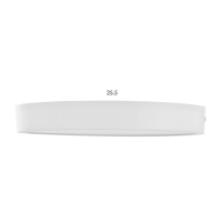 Светильник "Руми круглый" LED 38Вт 6000К белый 25,5х25,5х5 см