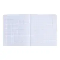 Тетрадь 18 листов в клетку "Капибара", обложка мелованный картон, ВД-лак, блок 60 г/м2, 5 видов, МИКС