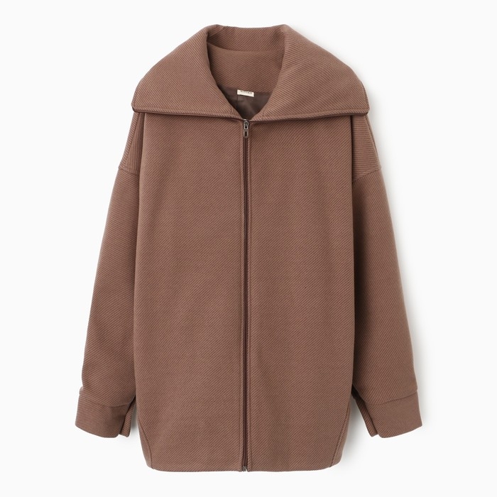 Бомбер (жакет) женский MINAKU : Casual Collection,цвет бежевый , р-р 42 Бомбер (жакет) женский MINAKU : Casual Collection,цвет бежевый , р-р 42