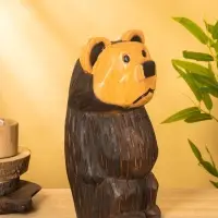 Сувенир "Мишка" дерево 16х14х30 см