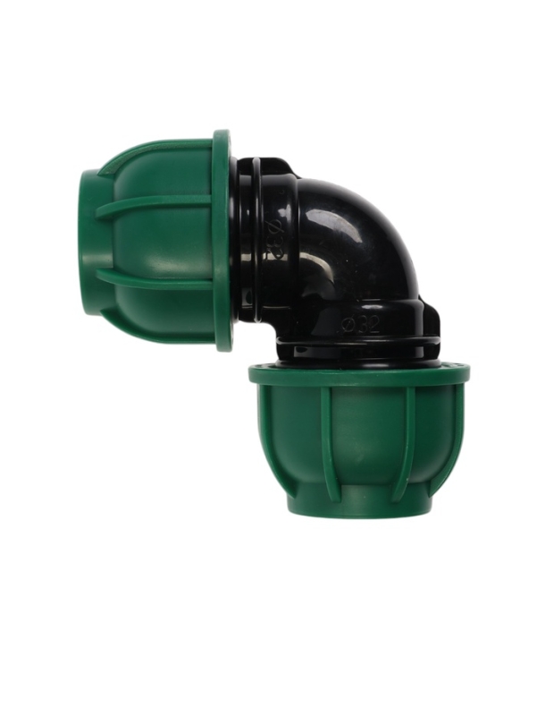 Отвод ПНД ZEIN, 32 мм, цанга