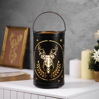 Фигура световая "Величавый олень", 12.3x21 см, 1 LED. АААх3 (не в компл.), свечение тёплое белое