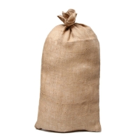 Мешок джутовый, 50 &times; 90 см, плотность 260 г/м&sup2;, плетение 46 &times; 34 нити, с завязками