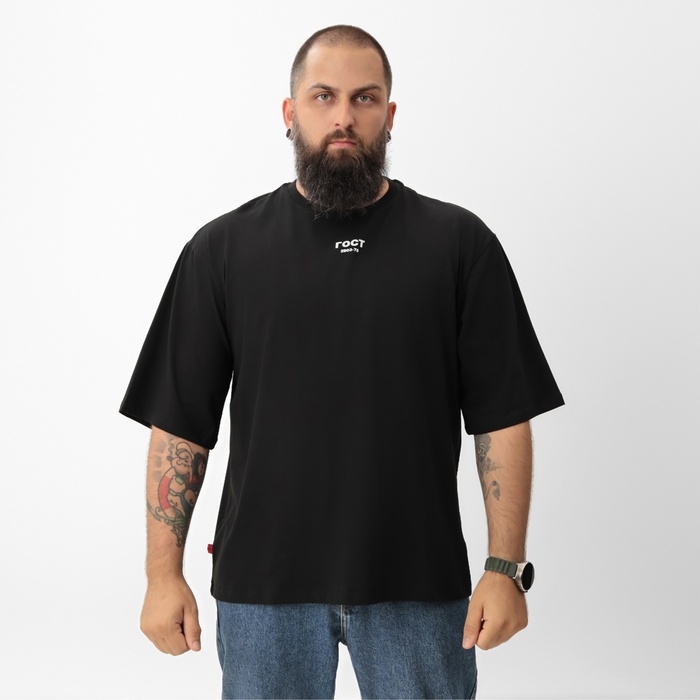 Футболка мужская MIST "ГОСТ", черный, р. 46