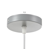 Светильник BayerLux Подвес "Конус" 1x40Вт E27 серый 12х12х16-96 см Светильник BayerLux Подвес "Конус" 1x40Вт E27 серый 12х12х16-96 см