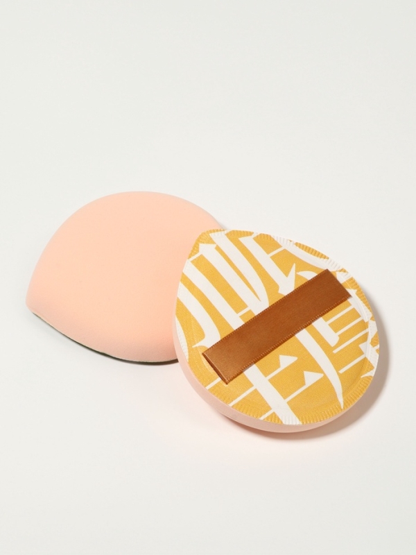 Набор д/макияжа 3 пред: 2 пуховки, 1 кисть латекс/нейлон/пластик зип QF