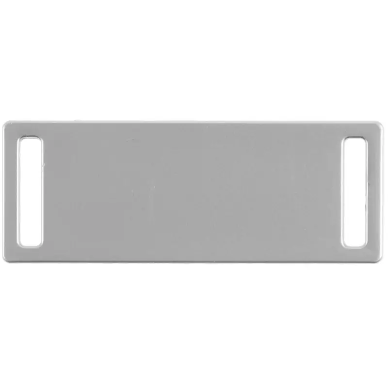 Шильдик металлический Kova, серебристый