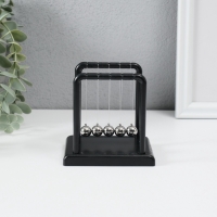 Маятник "Антистресс" чёрный 7,5х8,8х9 см