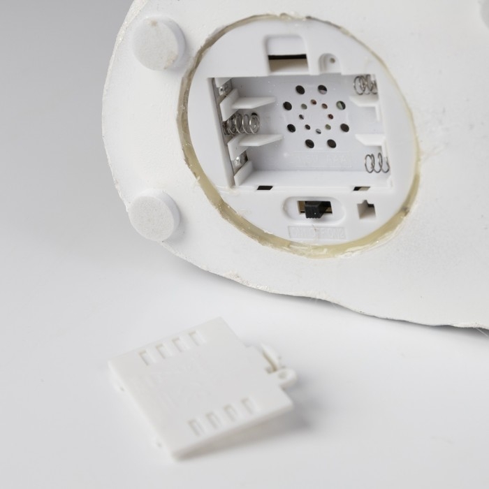 Светодиодная фигура &laquo;Эльфийский сапог&raquo; 15 &times; 17 &times; 12 см, полистоун, батарейки АААх3 (не в комплекте), свечение тёплое белое