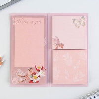 Блоки бумаги с отрывными листами, 30 л в открытке &laquo;8 Марта&raquo;