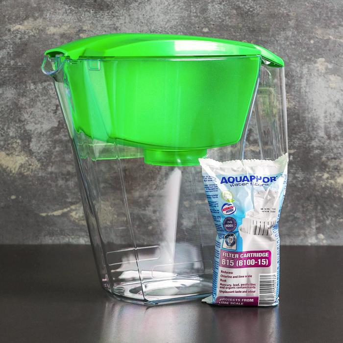 Фильтр-кувшин &laquo;Аквафор-Лайн&raquo;, 2,8 л, цвет зелёный
