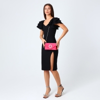 Сумка-клатч на магните, цвет фуксия Сумка-клатч на магните, цвет фуксия