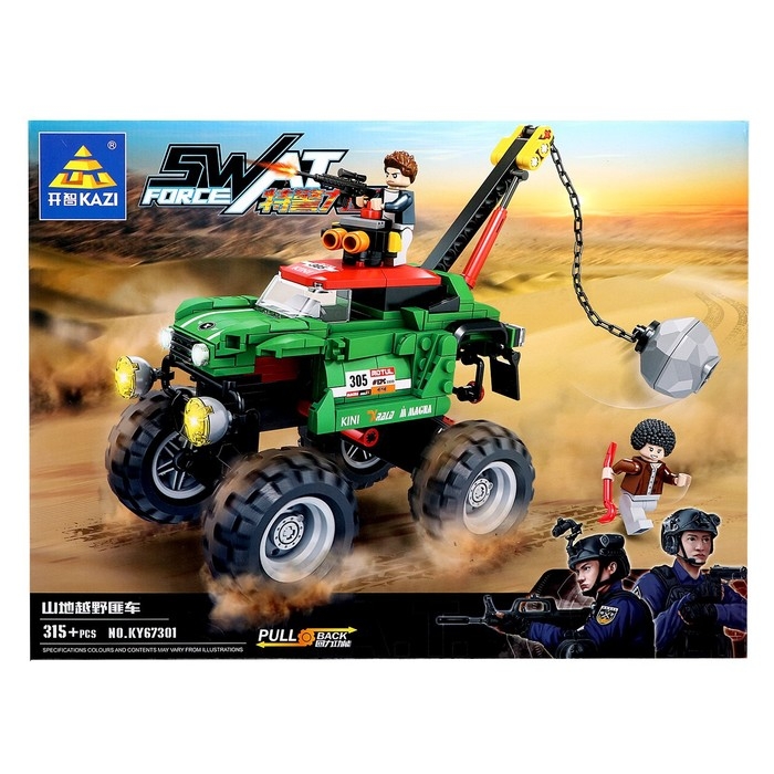 Конструктор «Спецназ. Разрушитель», инерционный, 315 деталей Конструктор «Спецназ. Разрушитель», инерционный, 315 деталей