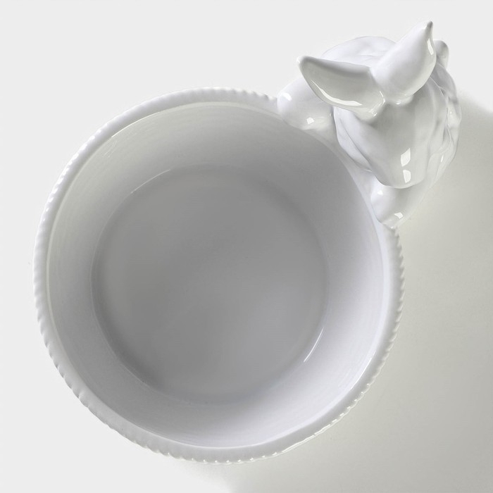 Конфетница Доляна &laquo;Зайка&raquo;, 650 мл, 21,5&times;15,5&times;16,5 см