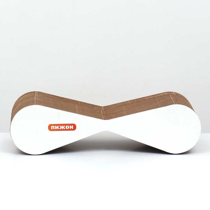 Когтеточка-лежанка Басик, 54 х 14 х 22 см, белая Когтеточка-лежанка Басик, 54 х 14 х 22 см, белая