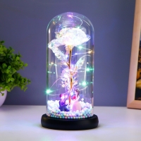 Ночник колба "Влюбленная пара" LED от батареек 3хААА 11х11х22 см RISALUX Ночник колба "Влюбленная пара" LED от батареек 3хААА 11х11х22 см RISALUX