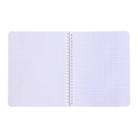 Тетрадь 48 листов в клетку на гребне "Гарри Поттер", обложка мелованный картон, матовая ламинация, 3D фольга, блок офсет, 4 вида МИКС