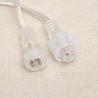 Гирлянда &laquo;Сеть&raquo; 2 &times; 1.5 м, IP44, УМС, прозрачная нить, 192 LED, свечение мульти, 220 В