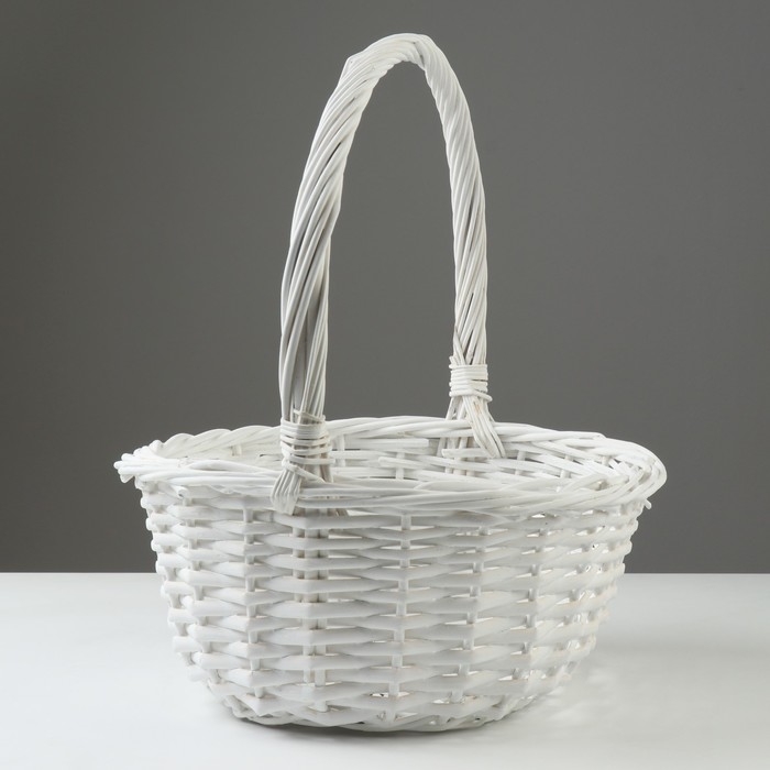 Набор корзин плетеных, 42x34x16/41 см, 37x30x14/36 см, 30x23x13/31 см, 3 шт, ива Набор корзин плетеных, 42x34x16/41 см, 37x30x14/36 см, 30x23x13/31 см, 3 шт, ива