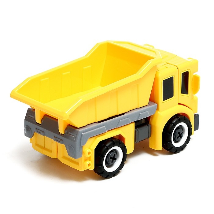 Конструктор винтовой &laquo;Самосвал&raquo;, 2 в 1 робот-машина