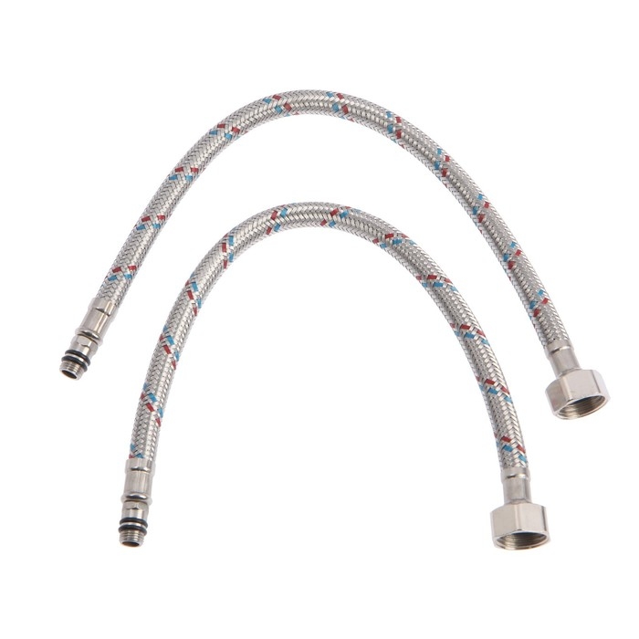 Смеситель для кухни "Эверест" B45-274А, однорычажный, короткий излив, белый