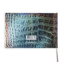 Еженедельник датированный 2025 год, ESCALADA "змея металлик", мягкая обложка ПВХ, 64 листа, блок 70 г/м&sup2;, 180 х 127мм