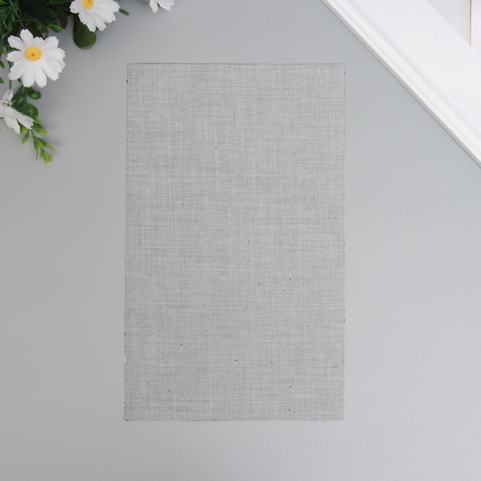 Лист для творчества иск.кожа Лист для творчества иск.кожа "Крупные блёстки" коричневый лист 33х20 см толщина 0,84 мм