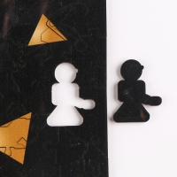 Пазл деревянный фигурный &laquo;Близнецы&raquo;, 140 элементов