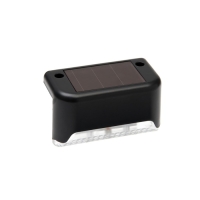 Садовый светильник на солнечной батарее, 8 × 4.5 × 4.5 см, 1 LED, свечение белое, чёрный Садовый светильник на солнечной батарее, 8 × 4.5 × 4.5 см, 1 LED, свечение белое, чёрный