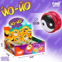 Йо-йо &laquo;Инь-янь&raquo;, световой, цвета МИКС, в шоубоксе