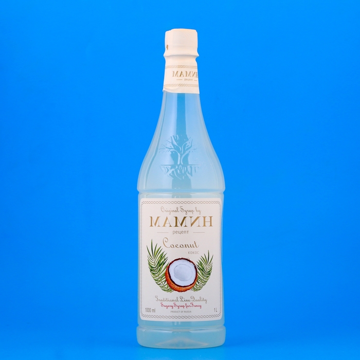Сироп Сироп "Мамин рецепт" со вкусом кокоса, ПЭТ, 1 л