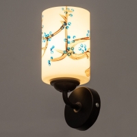 Бра "Сакура" Е27 40Вт черный 8х19 см Бра "Сакура" Е27 40Вт черный 8х19 см