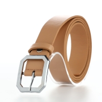 Ремень женский, ширина 3 см, цвет бежевый