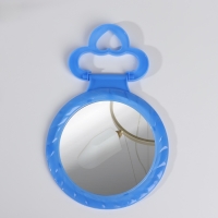 Зеркало настольное - подвесное «Круг», с рамкой под фотографию, d зеркальной поверхности 12,5 см, цвет МИКС Зеркало настольное - подвесное «Круг», с рамкой под фотографию, d зеркальной поверхности 12,5 см, цвет МИКС