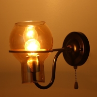 Бра "Кэган" E27 40Вт черный 12х24х23 см Бра "Кэган" E27 40Вт черный 12х24х23 см