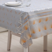 Клеёнка на стол &laquo;Роскошь&raquo;, на тканевой основе, рулон 20 метров, ширина 137 см
